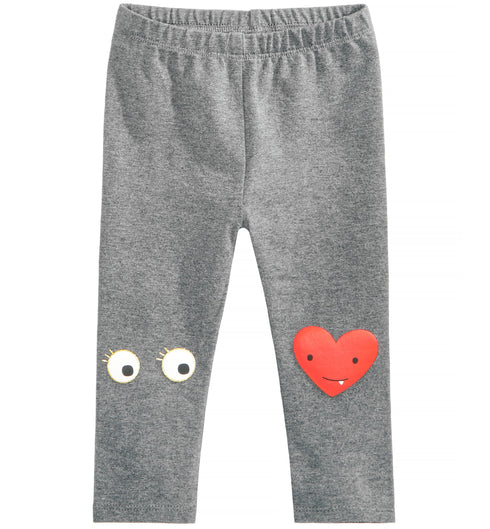 Baby Girls Graphic-Print Leggings